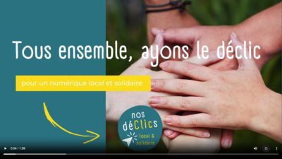 Visuel plateforme solidaire déclic