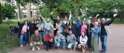 Photo de groupe rencontre territoriale des collectifs de la MEL