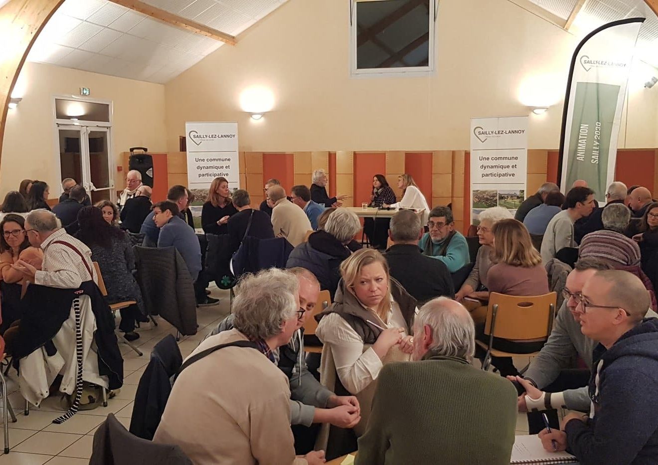 Moment de travail projet Sailly 2030