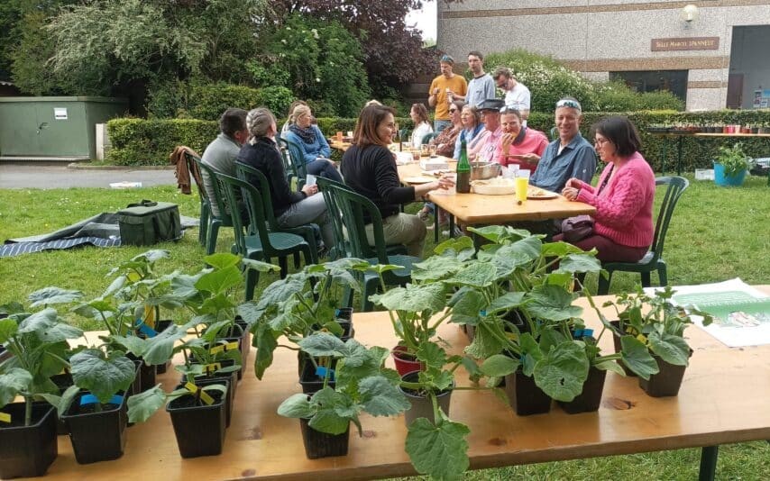 Troc aux plantes avec le collectif Sainte Marie Cappel 