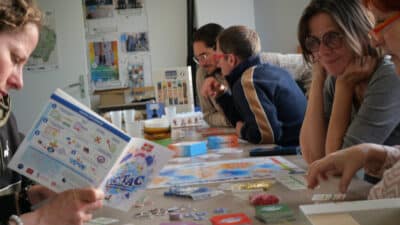 Temps de jeu animé par l'association Artois bas carbone
